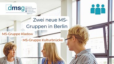 Drei Frauen unterhalten sich.