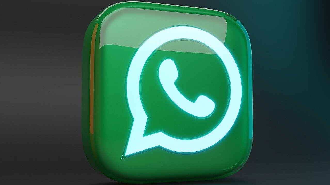 Das WhatsApp-Icon als Pin. 